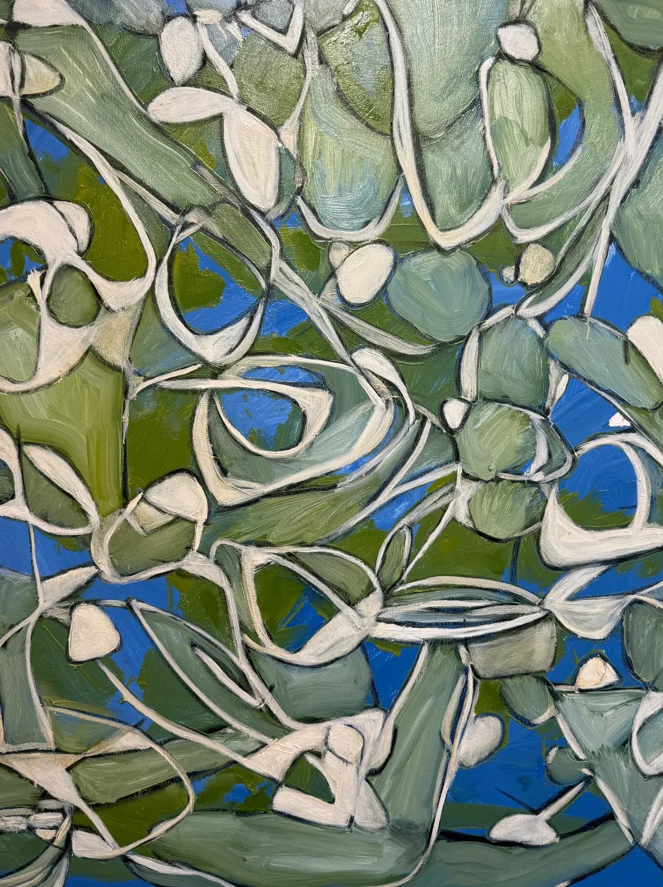 Abstract painting 4 by Steven W. Miller, GALLERY 2A