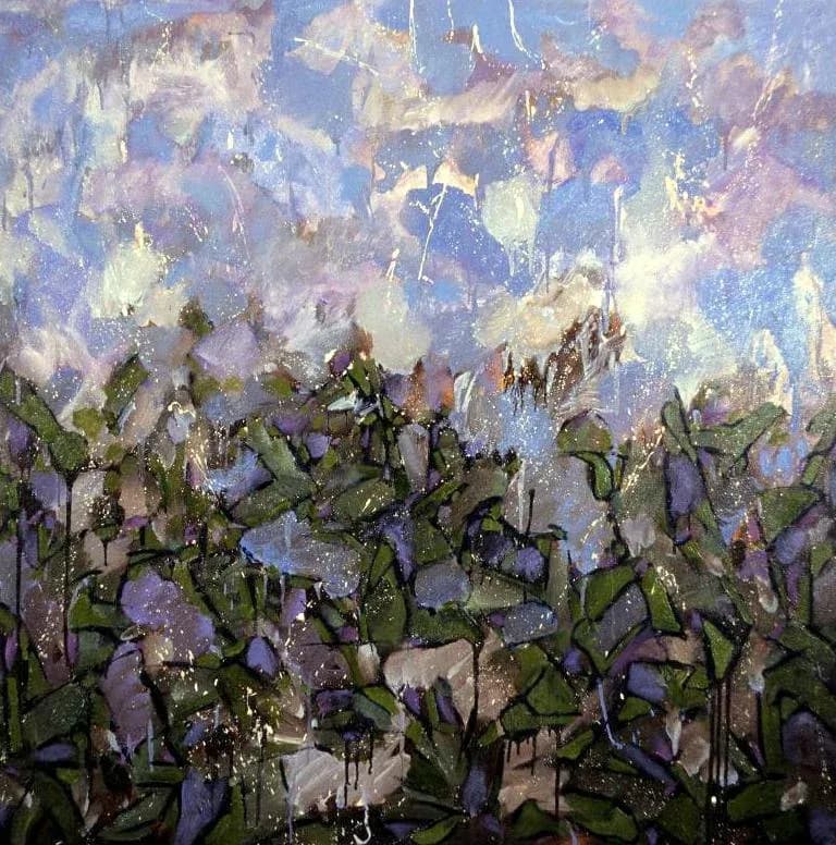 Abstract painting 5 by Steven W. Miller, GALLERY 4A