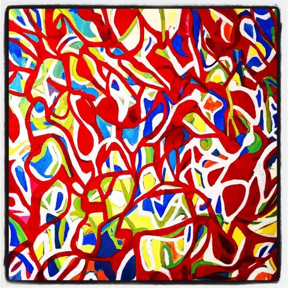 Abstract painting 8 by Steven W. Miller, GALLERY 5A