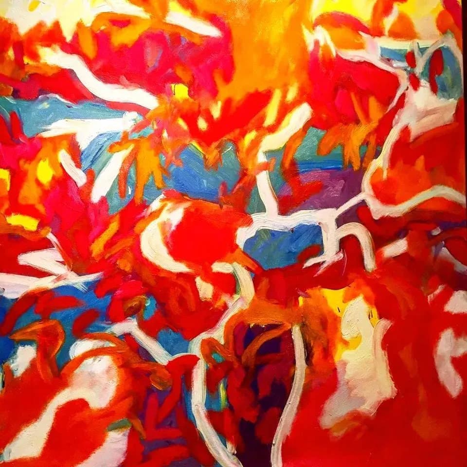 Abstract painting 8 by Steven W. Miller, GALLERY 3A