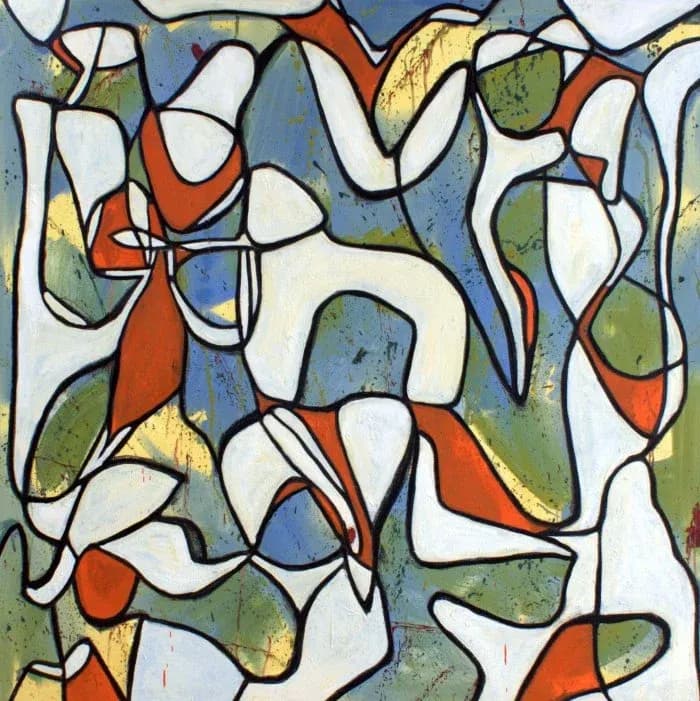 Abstract painting 3 by Steven W. Miller, Gallery 2