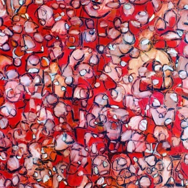 Abstract painting 9 by Steven W. Miller, GALLERY 5A