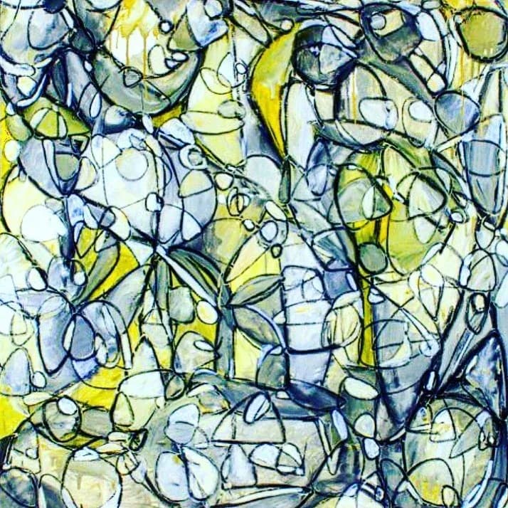 Abstract painting 3 by Steven W. Miller, GALLERY 5A