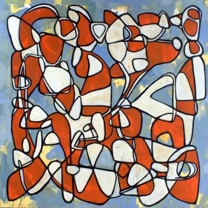 Abstract painting 1 by Steven W. Miller, Gallery 2