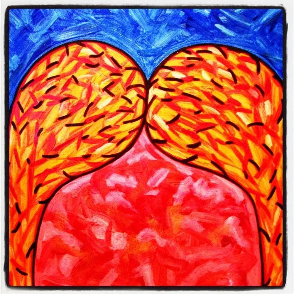 Abstract painting 8 by Steven W. Miller, GALLERY 6A