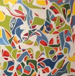 Abstract painting 21 by Steven W. Miller, Gallery 5