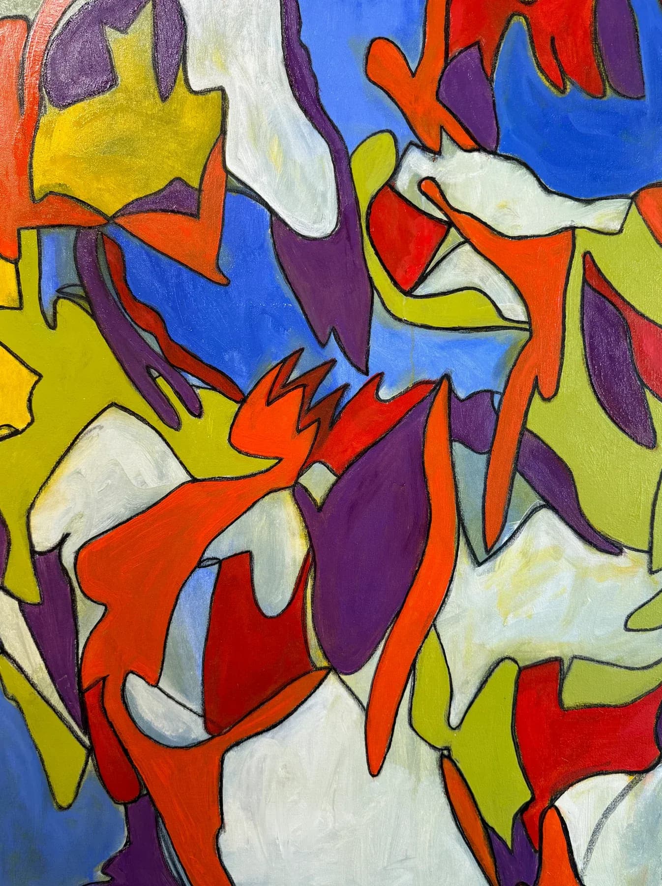 Abstract painting 7 by Steven W. Miller, GALLERY 1A