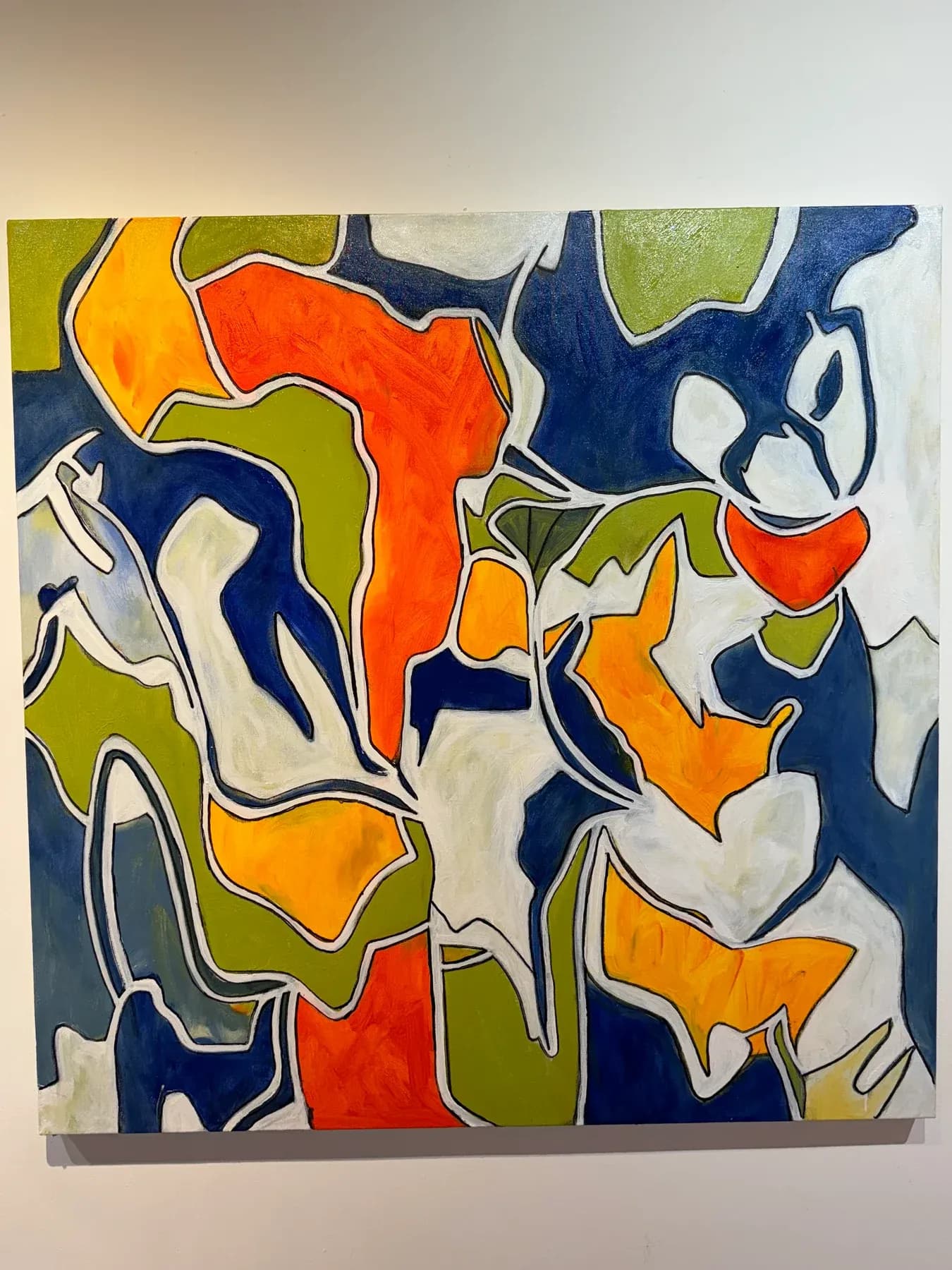 Abstract painting 3 by Steven W. Miller, GALLERY 3A