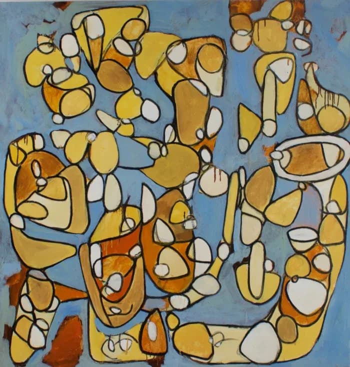 Abstract painting 12 by Steven W. Miller, Gallery 3