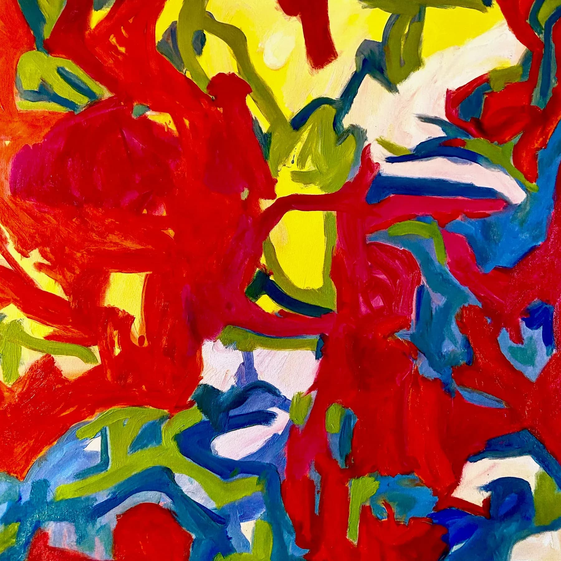 Abstract painting 7 by Steven W. Miller, GALLERY 4A
