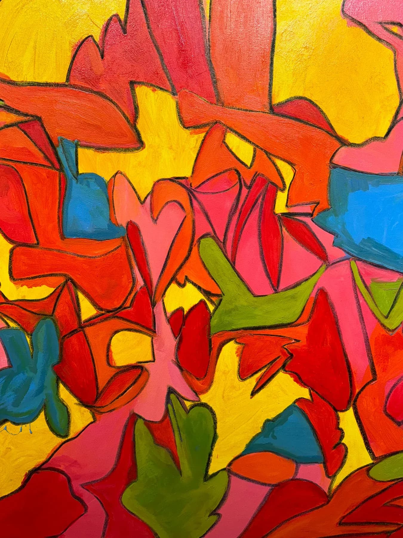 Abstract painting 6 by Steven W. Miller, GALLERY 2A