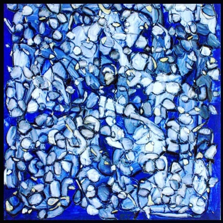 Abstract painting 4 by Steven W. Miller, GALLERY 5A