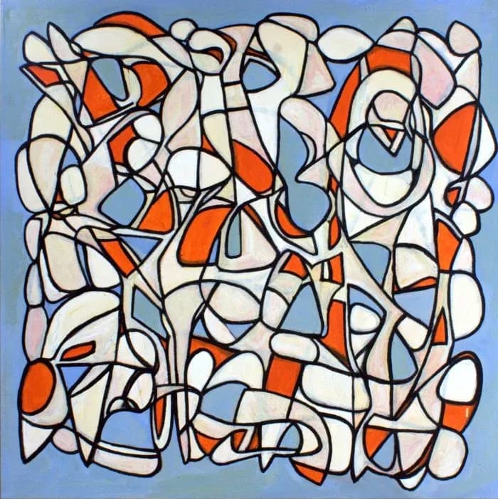Abstract painting 9 by Steven W. Miller, Gallery 2