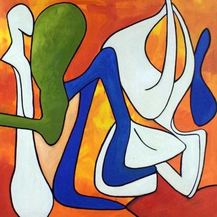 Abstract painting 14 by Steven W. Miller, Gallery 4