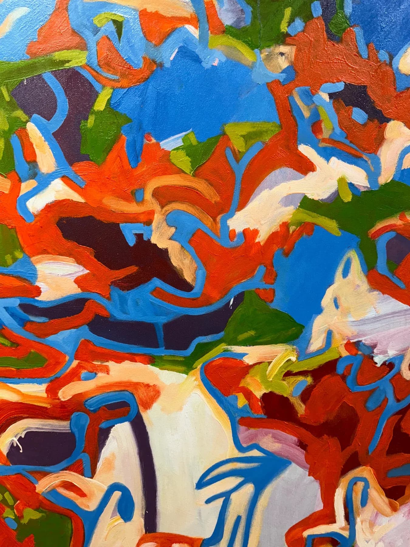 Abstract painting 5 by Steven W. Miller, GALLERY 1A