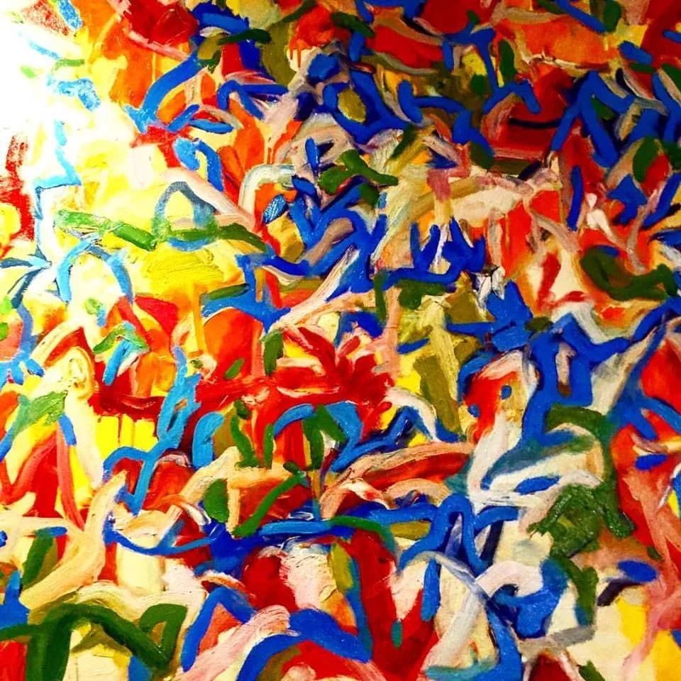 Abstract painting 6 by Steven W. Miller, GALLERY 5A