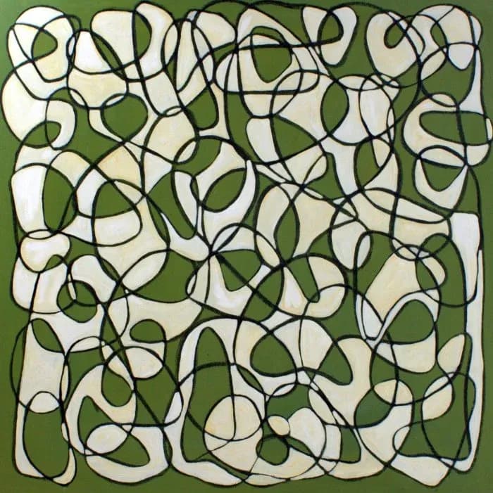 Abstract painting 9 by Steven W. Miller, Gallery 3
