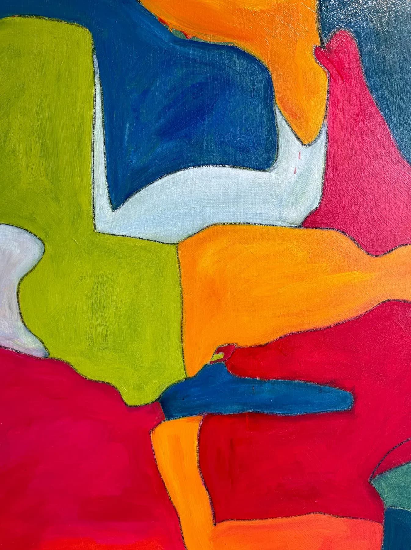 Abstract painting 1 by Steven W. Miller, GALLERY 1A