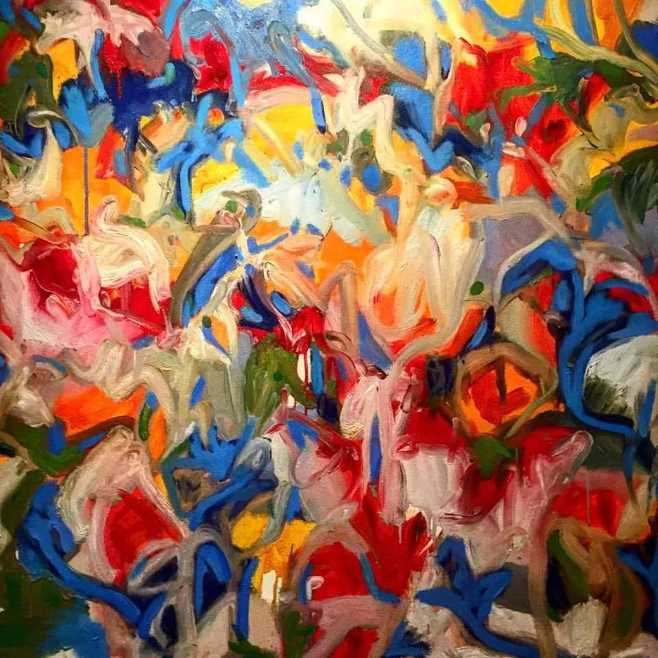 Abstract painting 4 by Steven W. Miller, GALLERY 6A