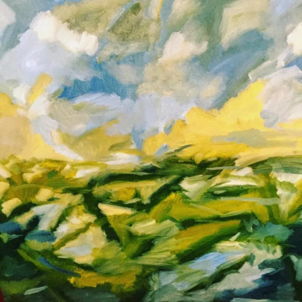 Abstract painting 6 by Steven W. Miller, GALLERY 4A