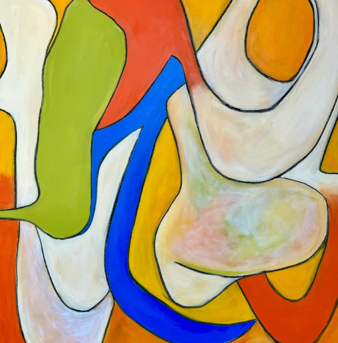 Abstract painting 8 by Steven W. Miller, GALLERY 1A