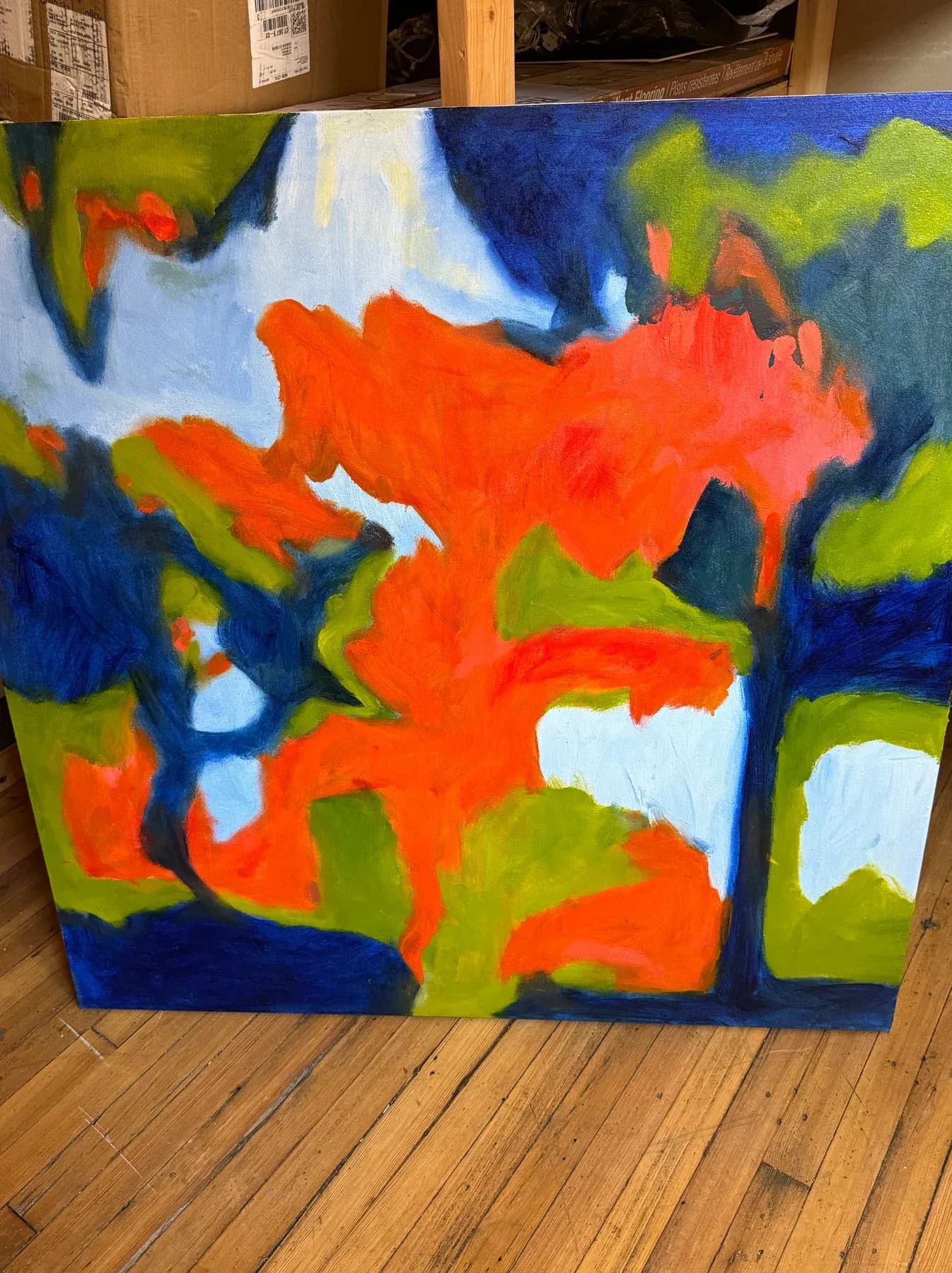 Abstract painting 6 by Steven W. Miller, GALLERY 3A