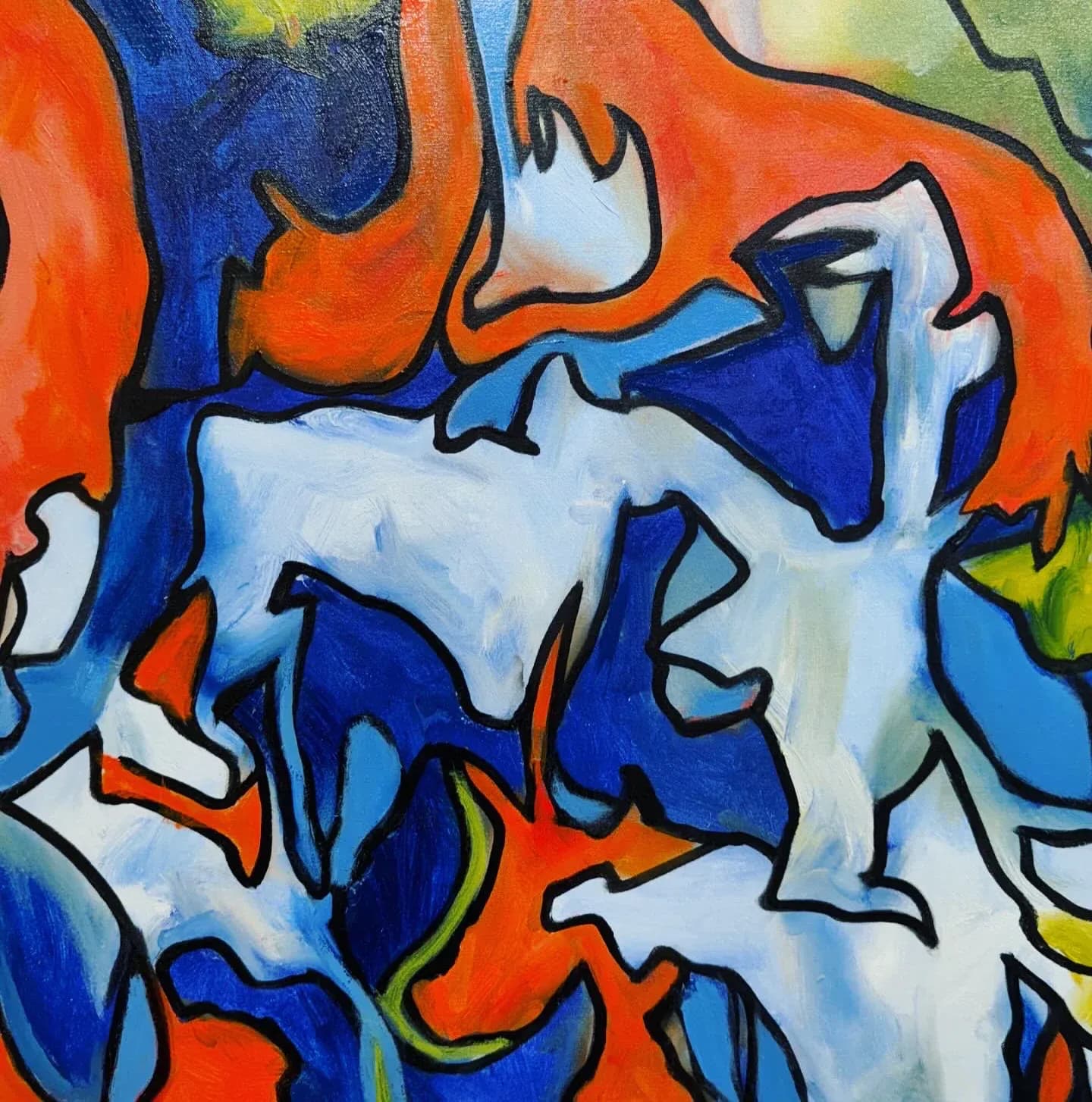 Abstract painting 2 by Steven W. Miller, GALLERY 1A