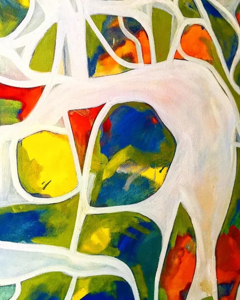Abstract painting 3 by Steven W. Miller, GALLERY 6A
