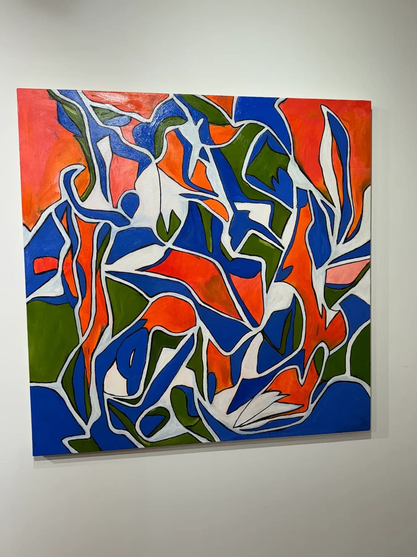 Abstract painting 8 by Steven W. Miller, GALLERY 4A