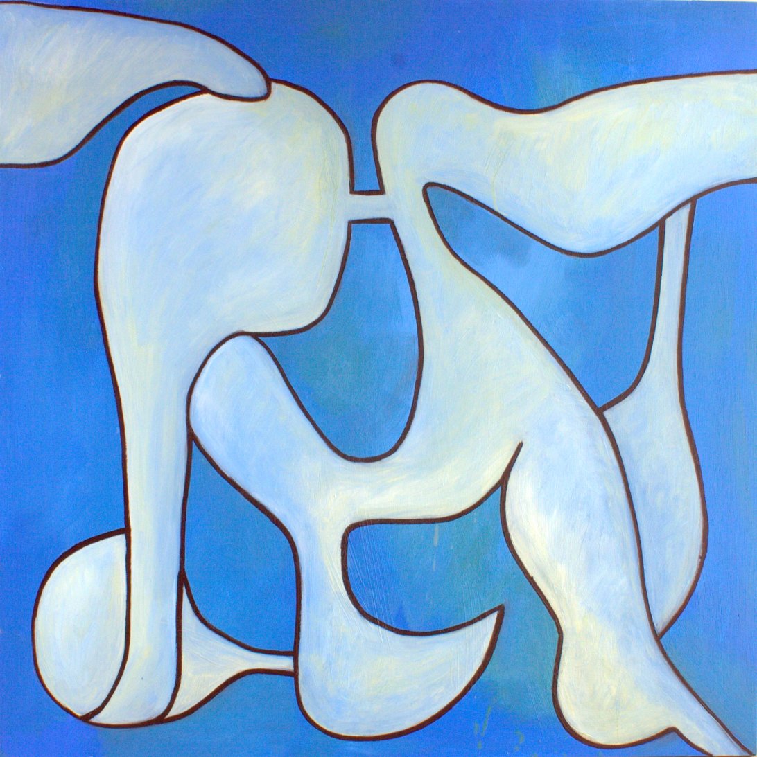 Untitled 4 oil on canvas 50" x 50" price on request